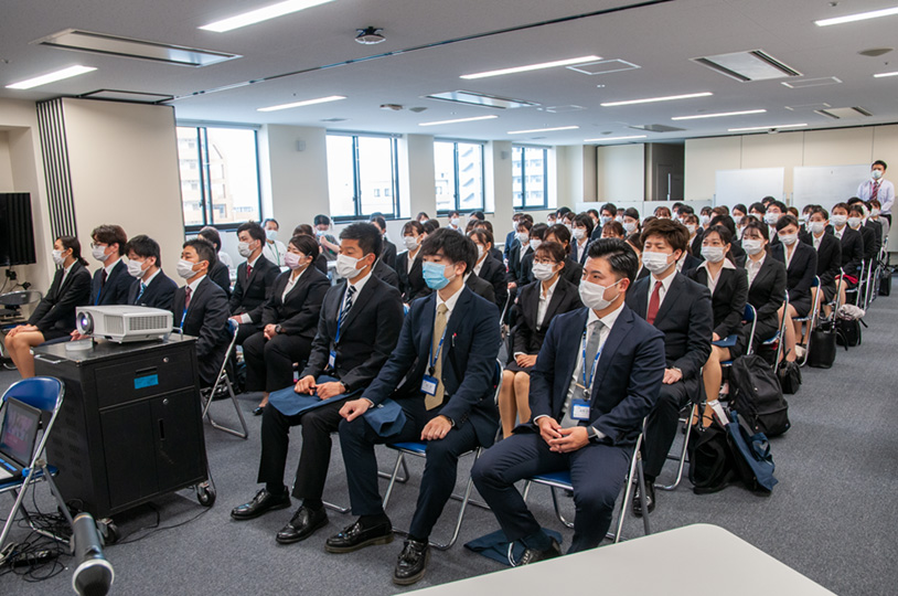 令和3年度入社式